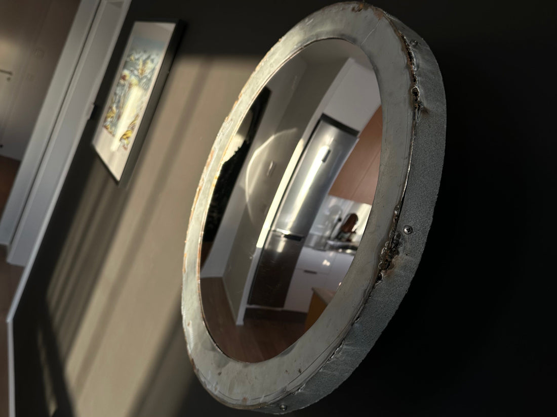 Rusted Fisheye Mirror