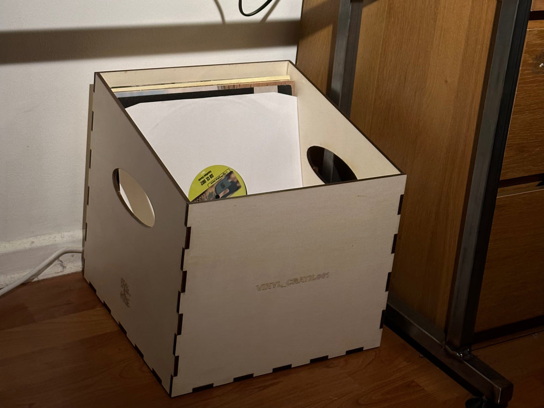 Vinyl Record Crate