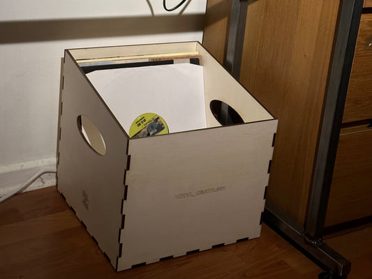 Vinyl Record Crate