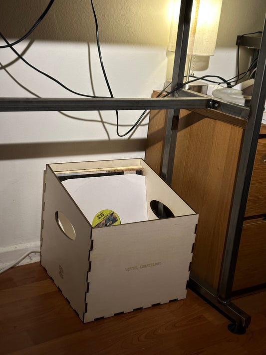 Vinyl Record Crate